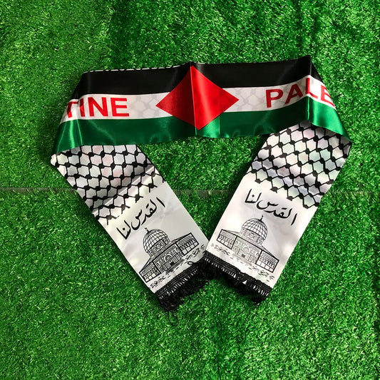 Palestine Flag Long Neck Scarf