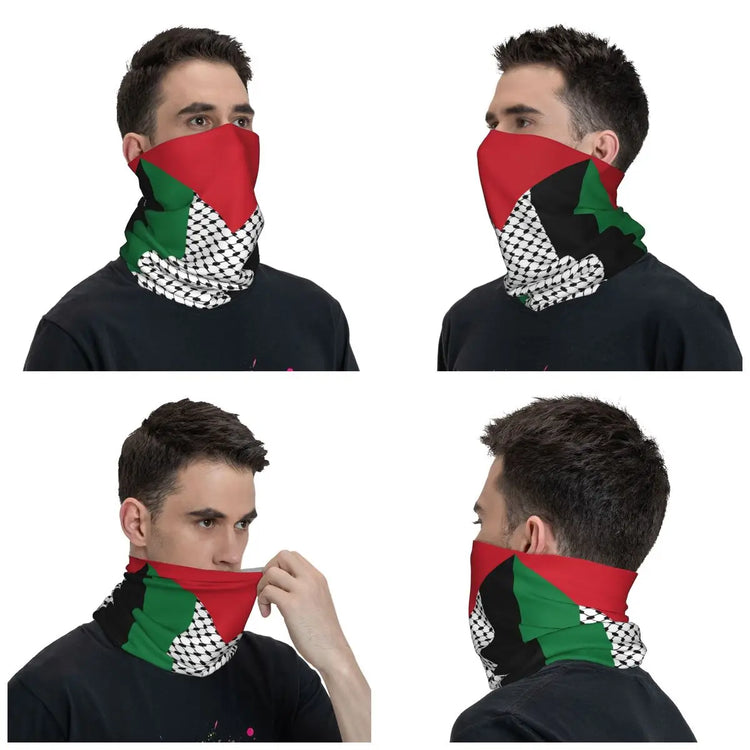 Palestine Flag Neck Bandana