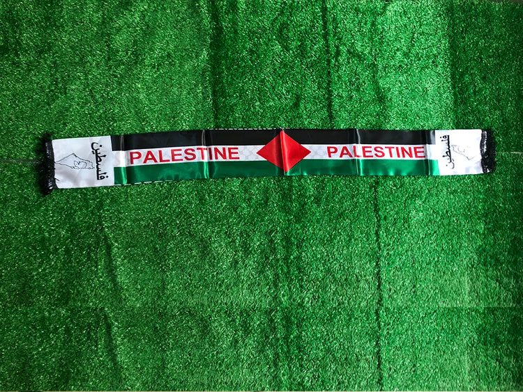 Palestine Flag Long Neck Scarf