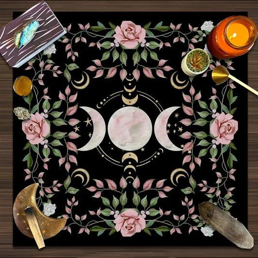 Triple Moon Tablecloth