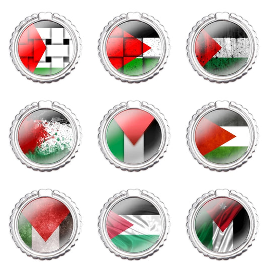 Palestine Flag Phone Ring Holder