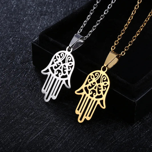 Hamsa Hand Necklace