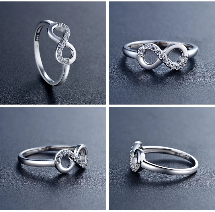 Sterling Silver Infinity Ring