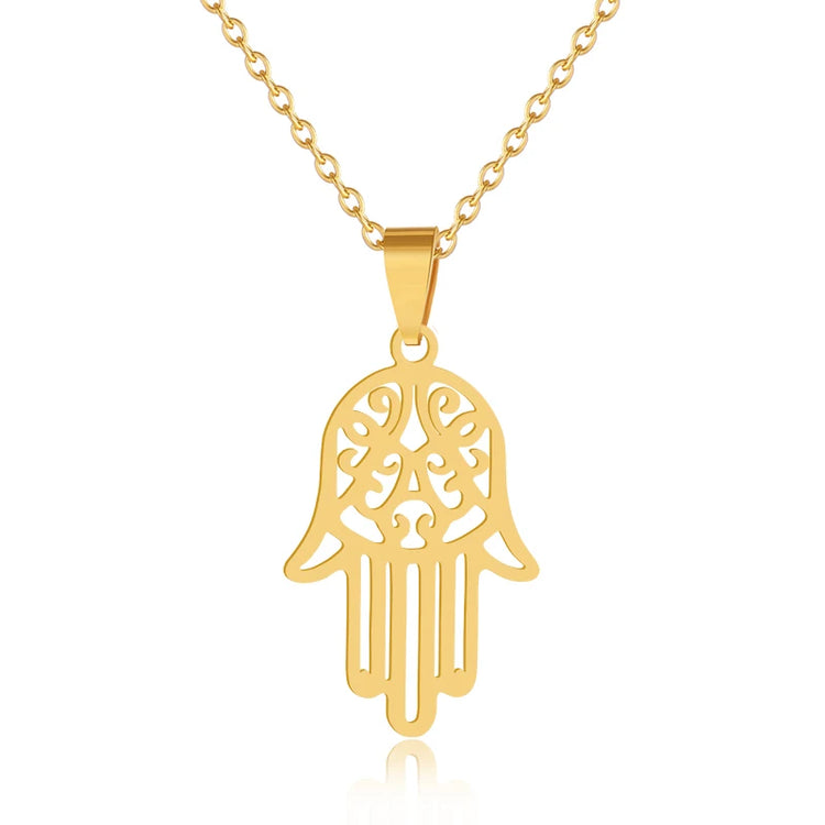 Hamsa Hand Necklace