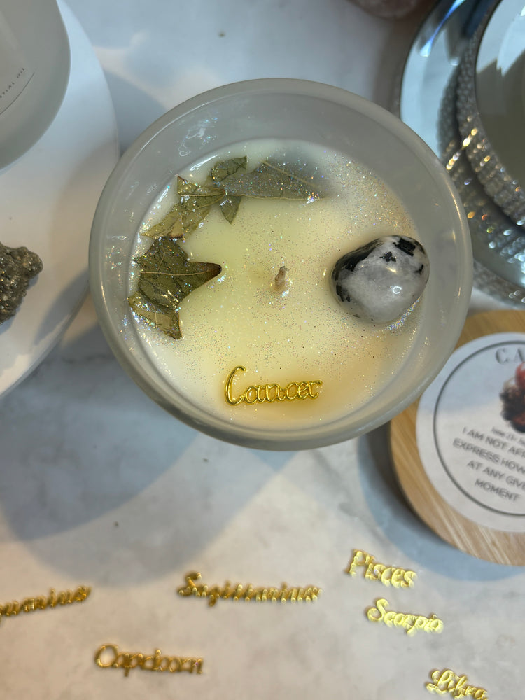 Cancer Zodiac Candle