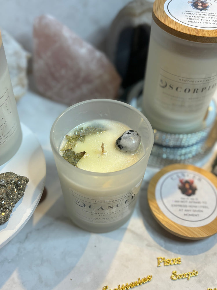 Cancer Zodiac Candle