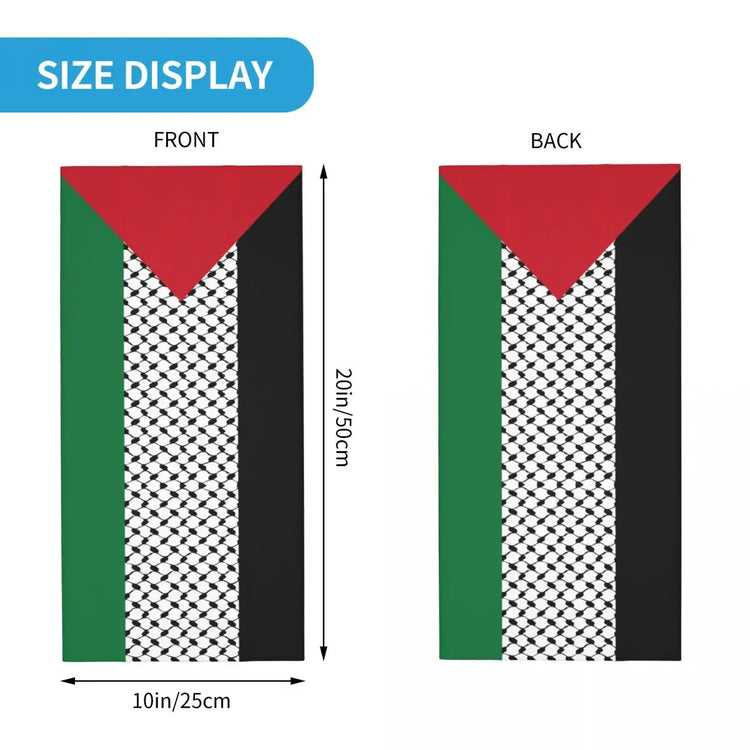 Palestine Flag Neck Bandana