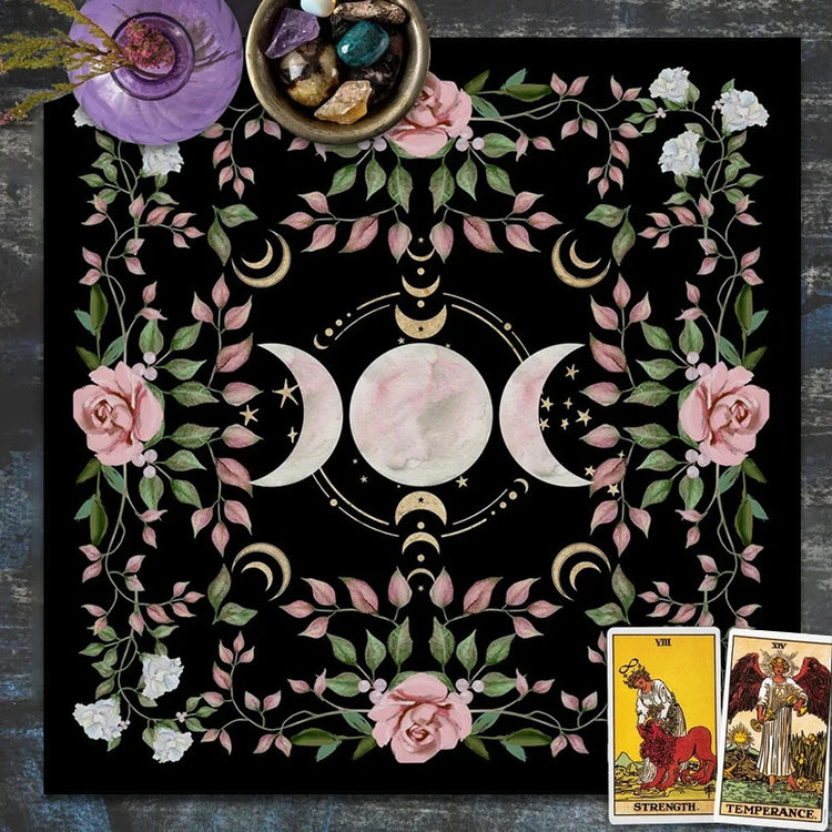 Triple Moon Tablecloth